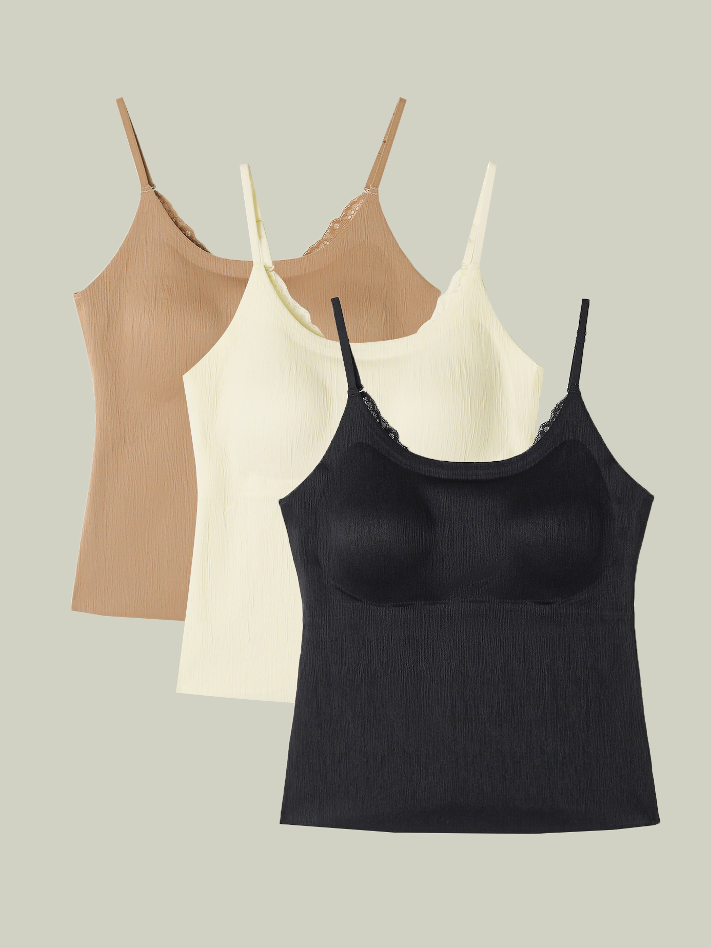 Top intimo in pizzo nero nude bianco