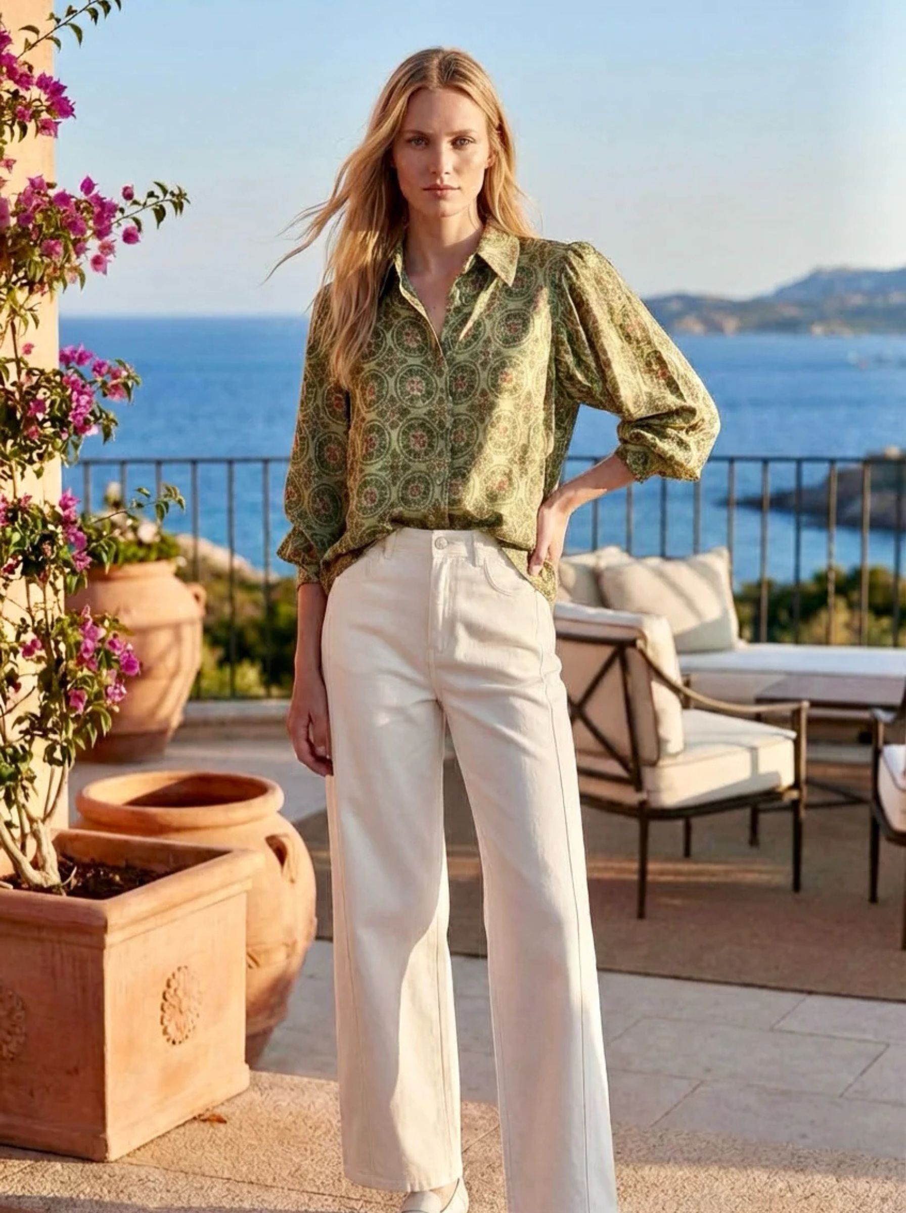 camicia con maniche stile palazzo lavezzo milano
